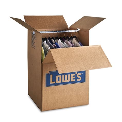 lowe's wardrobe boxes for moving